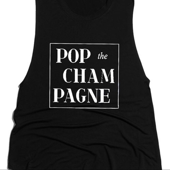1 LEFT-SALE‼️ Pop the Champagne Tank - Picture 7 of 7